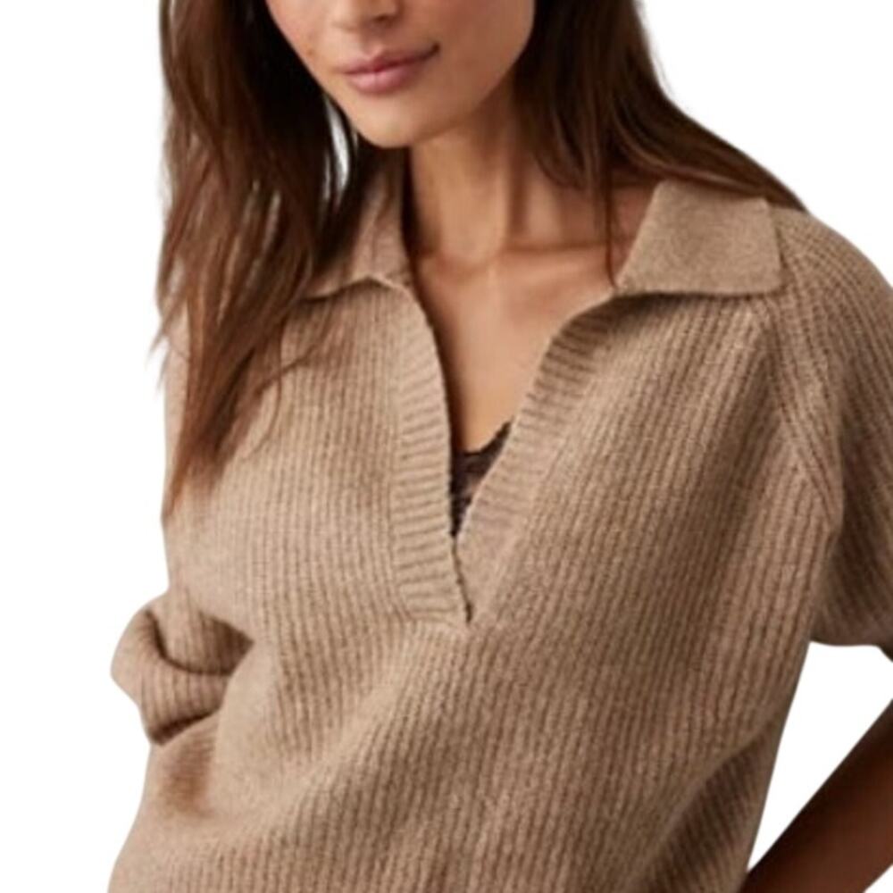 AE American Eagle Whoa So Soft Collared Sweater Medium